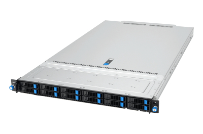 ASUS RS700A-E13-RS12U LGA 6096P Rack (1U) Zwart, Zilver