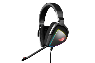 ASUS ROG Delta Headset Bedraad Hoofdband Gamen Zwart