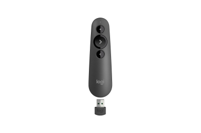 Logitech R500 Draadloze presenter Bluetooth/RF Grafiet