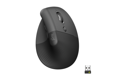 Logitech Lift muis Kantoor Rechtshandig RF-draadloos + Bluetooth Optisch 4000 DPI