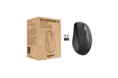 Logitech MX Anywhere 3S for Business muis Kantoor Rechtshandig RF-draadloos + Bluetooth Laser 8000 DPI