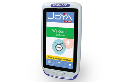 Datalogic Joya Touch Plus PDA 10,9 cm (4.3") 854 x 480 Pixels Touchscreen 275 g Blauw, Geel