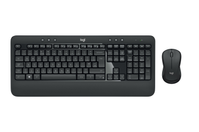 Logitech Advanced MK540 toetsenbord Inclusief muis Universeel USB QWERTZ Duits Zwart, Wit