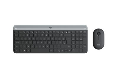 Logitech MK470 toetsenbord Inclusief muis Kantoor RF Draadloos QWERTY Brits Engels Grafiet