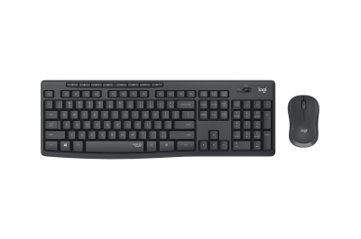 Logitech MK295 Silent Wireless Combo toetsenbord Inclusief muis Kantoor USB QWERTY Spaans Grafiet