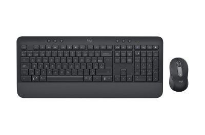 Logitech Signature MK650 Combo For Business toetsenbord Inclusief muis Kantoor Bluetooth AZERTY Belgisch Grafiet