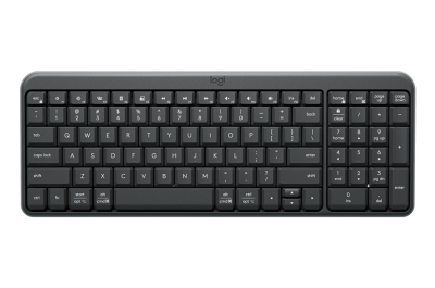 Logitech K250 toetsenbord Universeel RF-draadloos + Bluetooth AZERTY Belgisch Grafiet