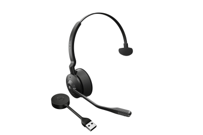 Jabra 9553-450-111 hoofdtelefoon/headset Draadloos Hoofdband Kantoor/callcenter Zwart, Titanium