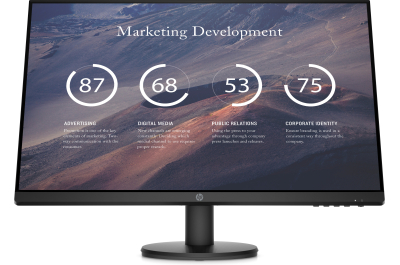 HP P27v G4 computer monitor 68,6 cm (27") 1920 x 1080 Pixels Full HD LCD Zwart