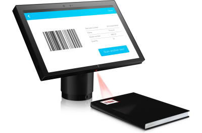 HP Engage One Pro Bar Code Scanner Barcodelezer betaalautomaat Zwart