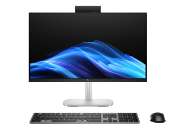 HP EliteStudio 8 G1i AI Wolf Pro Security Edition Intel Core Ultra 5 235 60,5 cm (23.8") 1920 x 1080 Pixels Touchscreen Alles-in-één-pc 16 GB DDR5-SDRAM 512 GB SSD Windows 11 Pro Wi-Fi 7 (802.11be) AI PC Zilver
