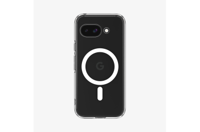 Spigen Ultra Hybrid Metal Ring (MagFit) mobiele telefoon behuizingen 16 cm (6.3") Hoes Transparant, Wit