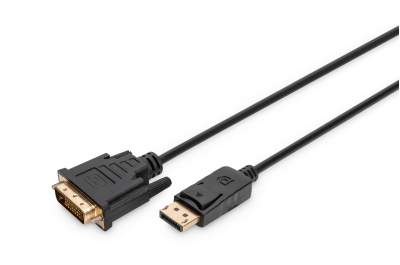 Digitus AK-340306-030-S video kabel adapter 3 m DisplayPort DVI-D Zwart