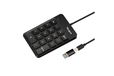 Targus AKP13GL numeriek toetsenbord Universeel USB Zwart