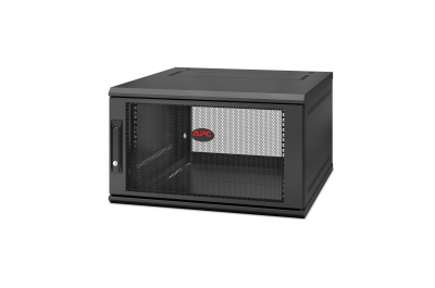 APC NetShelter WX AR106SH6, 6U/HE, 19inch Wandpatchkast, Geschikt voor muurbevestiging, Gemonteerd, 600mm diep