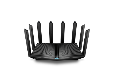 TP-Link Archer AX95 draadloze router Gigabit Ethernet Tri-band (2.4 GHz / 5 GHz / 5 GHz) Zwart