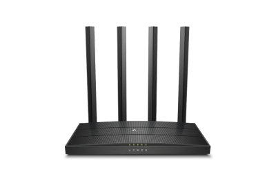 TP-Link Archer C6 draadloze router Gigabit Ethernet Dual-band (2.4 GHz / 5 GHz) Zwart