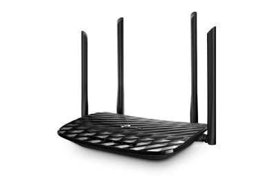 TP-Link Archer C6 draadloze router Gigabit Ethernet Dual-band (2.4 GHz / 5 GHz) Zwart