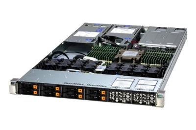 Supermicro AS -1115HS-TNR server barebone Socket SP5 Rack (1U) Zwart, Zilver