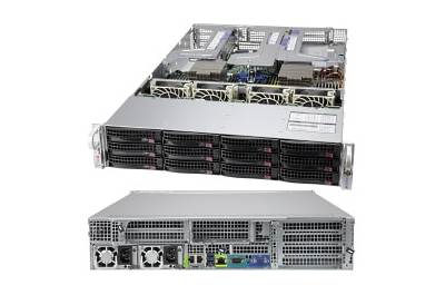 Supermicro AS -2024US-TRT server Rack (2U) AMD EPYC 7000 DDR4-SDRAM 1600 W