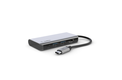 Belkin AVC006btSGY USB 3.2 Gen 1 (3.1 Gen 1) Type-C Zilver