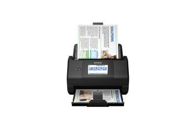 Epson WorkForce ES-580W, A4 automatische duplexscanner met Wi-Fi en gebruiksvriendelijk touchscreen