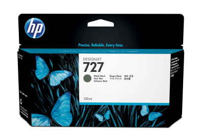 HP 727 matzwarte DesignJet inktcartridge, 130 ml