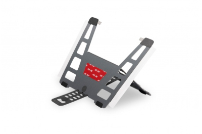 BakkerElkhuizen UltraStand Universal Laptopstandaard Zwart, Donkergrijs 39,6 cm (15.6")