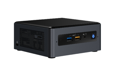 Intel NUC BOXNUC8I7BEH2 PC/workstation barebone UCFF Zwart BGA 1528 i7-8559U 2,7 GHz