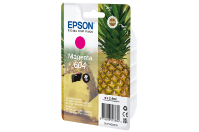 Epson 604 inktcartridge 1 stuk(s) Origineel Normaal rendement Magenta