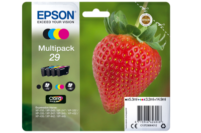 Epson Strawberry Multipack 4-colours 29 Claria Home Ink