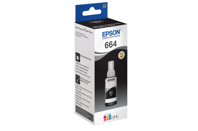 Epson 664 Ecotank Black ink bottle (70ml)