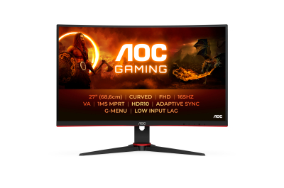 AOC G2 C27G2E/BK computer monitor 68,6 cm (27") 1920 x 1080 Pixels Full HD Zwart, Rood