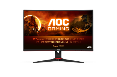 AOC G2 C27G2ZE/BK computer monitor 68,6 cm (27") 1920 x 1080 Pixels Full HD LED Zwart, Rood