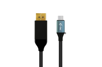 i-tec C31CBLDP60HZ video kabel adapter 1,5 m USB Type-C DisplayPort Zwart