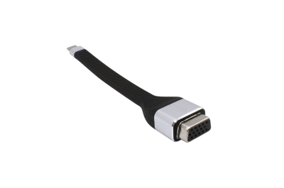 i-tec C31FLATVGA60HZ video kabel adapter 0,11 m USB Type-C VGA (D-Sub) Zwart