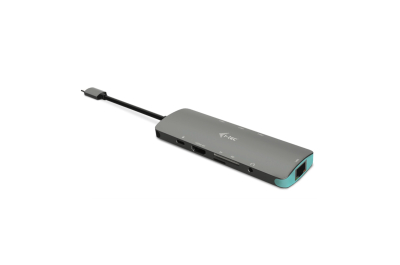 i-tec Metal USB-C Nano dockingstation 4K HDMI LAN + Stroomvoorziening 100 W