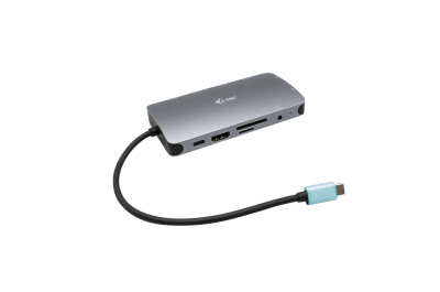 i-tec Metal USB-C Travel Nano Dock HDMI/VGA with LAN + Power Delivery 100 W