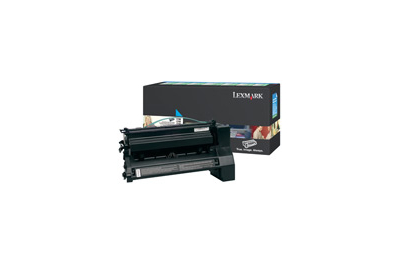 Lexmark C78x, X782e 6K cyaan retourprogr. printcartr.