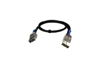 QNAP CAB-PCIE10M-8644-8X Serial Attached SCSI (SAS)-kabel 1 m Zwart