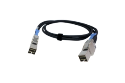 QNAP CAB-SAS05M-8644 Serial Attached SCSI (SAS)-kabel 0,5 m Zwart