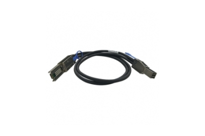 QNAP CAB-SAS20M-8644-8088 Serial Attached SCSI (SAS)-kabel 2 m Zwart, Metallic