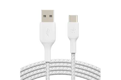 Belkin CAB002BT1MWH USB-kabel 1 m USB A USB C Wit