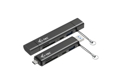i-tec USB-C/USB-A Dongle SD, TF and 2x USB (1x USB-A, 1x USB-C)