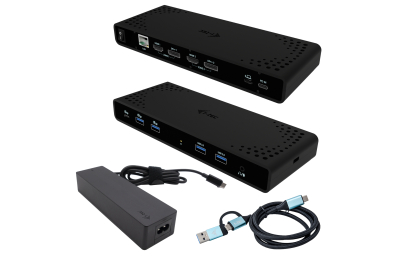 i-tec Universal Dual 4K Display Docking Station + Power Delivery 85W