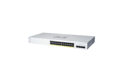 Cisco CBS220-24FP-4G Managed L2 Gigabit Ethernet (10/100/1000) Power over Ethernet (PoE) Wit