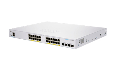 Cisco CBS350-24FP-4X-EU netwerk-switch Managed L2/L3 Gigabit Ethernet (10/100/1000) Zilver