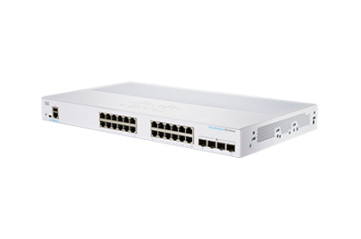 Cisco CBS350-24T-4X-EU netwerk-switch Managed L2/L3 Gigabit Ethernet (10/100/1000) Zilver