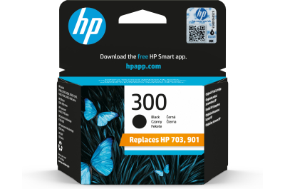 HP 300 originele zwarte inktcartridge