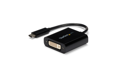 StarTech.com USB C naar DVI Adapter - Zwart - 1920x1200 - USB Type C Video Converter voor uw DVI D Scherm/Monitor/Projector - Verbeterde versie is CDP2DVIEC